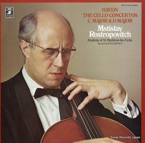 ROSTROPOVITCH, MSTISLAV haydn; the cello concertos c major & d major EAC-80306