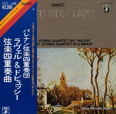 PARRENIN STRING QUARTET ravel; string quartet in f major EAC-70159