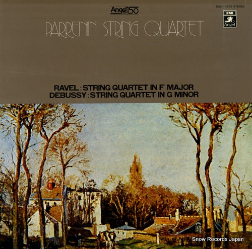 PARRENIN STRING QUARTET ravel; string quartet in f major EAC-70159