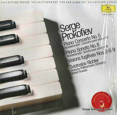 RICHTER, SVIATOSLAV prokofiev; piano concerto no.5 2543812