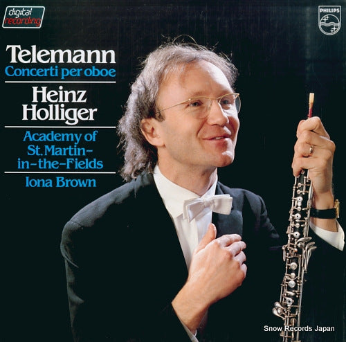 HOLLIGER, HEINZ telemann; concerti per oboe 28PC-78
