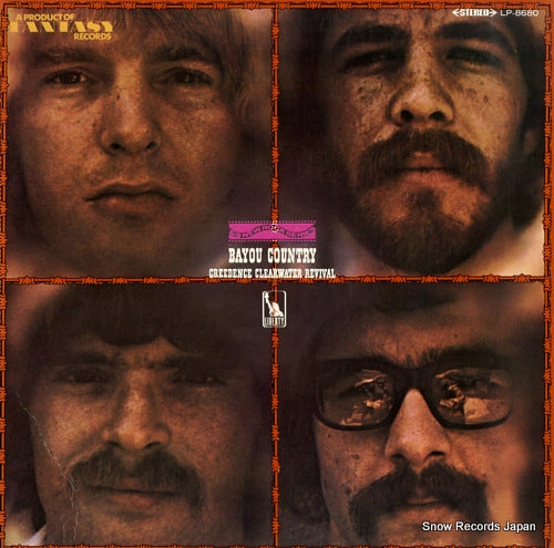 CREEDENCE CLEARWATER REVIVAL bayou country LP-8680