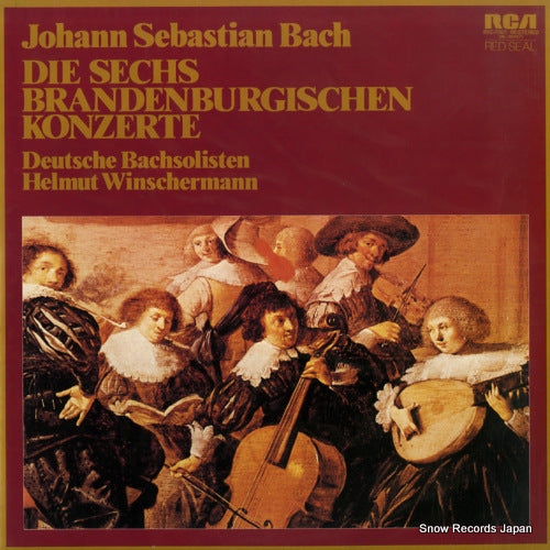 WINSCHERMANN, HELMUT bach; die sechs brandenburgischen konzerte RVC-7587