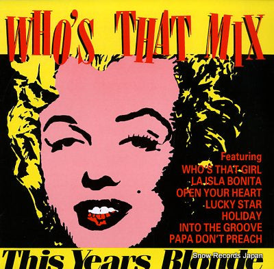 THIS YEARS BLONDE who's that mix C12Y0293