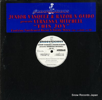 JUNIOR VASQUEZ AND RAZOR-N-GUIDO PRESENTS VERNESSA MITCHELL this joy GM073