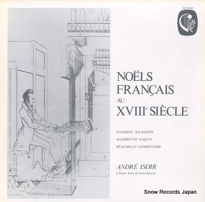 ISOIR, ANDRE noels francais au xviiie siecle VIC-2248