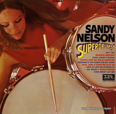 NELSON, SANDY super drums! LP-12314