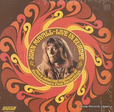 MAYALL, JOHN live in europe PS589