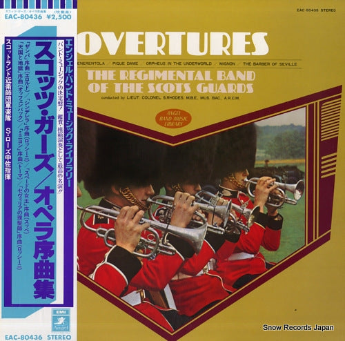 REGIMENTAL BAND OF THE SCOTS GUARDS, THE overtures EAC-80436