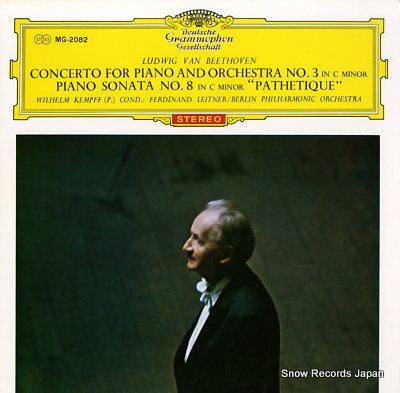 LEITNER, FERDINAND beethoven; concerto for piano and orchestra no.3 in c minor MG-2082