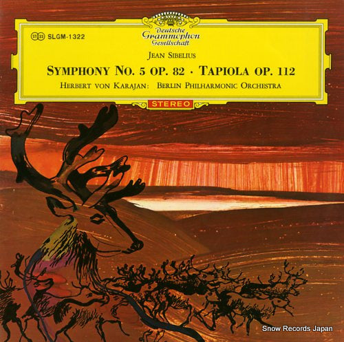 KARAJAN, HERBERT VON sibelius; symphony no.5 op.82 SLGM-1322
