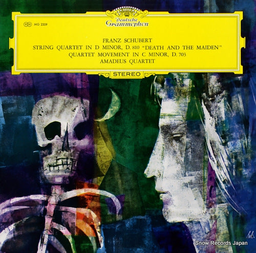 AMADEUS QUARTET schubert; string quartet in d minor "death and the maiden" MG2209