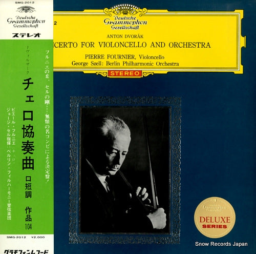 FOURNIER, PIERRE dvorak; concerto for violoncello and orchestra SMG-2012
