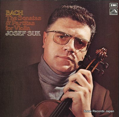 SUK, JOSEF bach; the sonatas & partitas for violin SLS818
