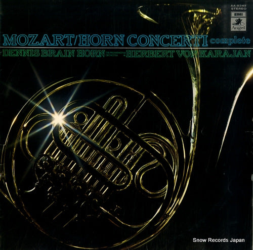 BRAIN, DENNIS mozart; horn concerti complete AA-8349