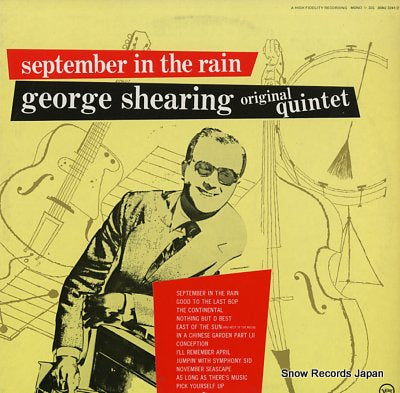 SHEARING, GEORGE september in the rain 35MJ3241/2