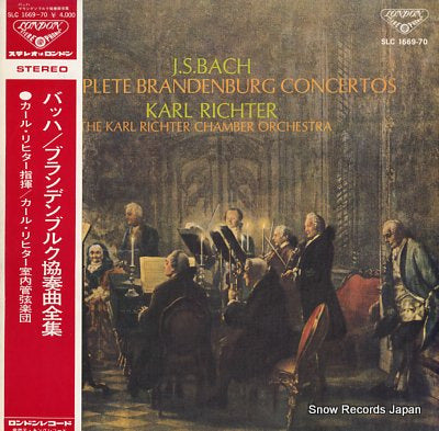 RICHTER, KARL bach; complete brandenburg concertos SLC1669-70