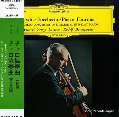 FOURNIER, PIERRE haydn, boccherini; cello concertos MG-2050