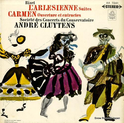 CLUYTENS, ANDRE bizet; l'arlesienne suite no.1 & no.2, carmen suite AA-7241