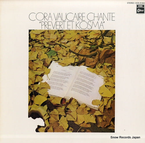 VAUCAIRE, CORA chante prevert et kosma EOS-81383