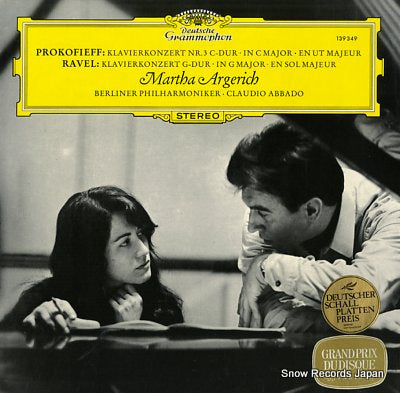 ARGERICH, MARTHA prokofieff; klavierkonzert nr.3 c-dur 139349