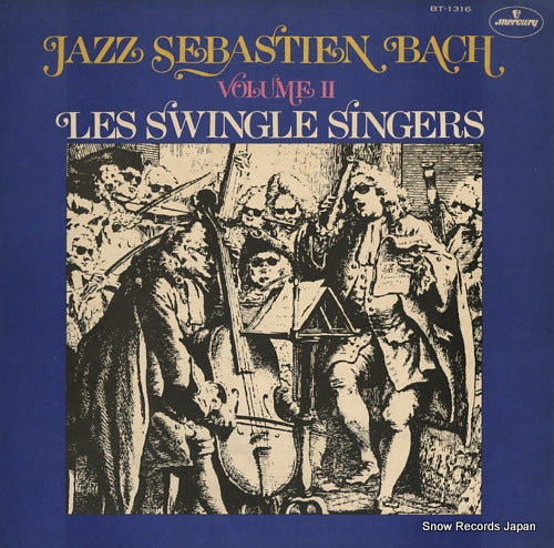 SWINGLE SINGERS, THE jazz sebastien bach volume ii BT-1316