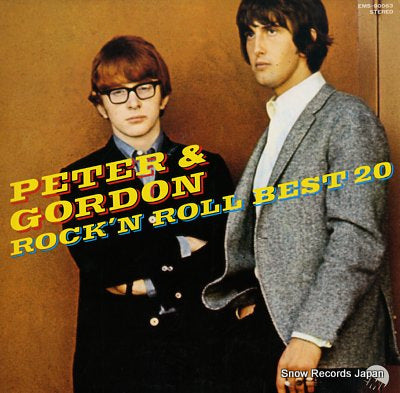 PETER AND GORDON rock'n roll best 20 EMS-90063