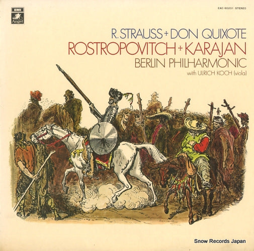 KARAJAN, HERBERT VON richard strauss; don quixote EAC-80231