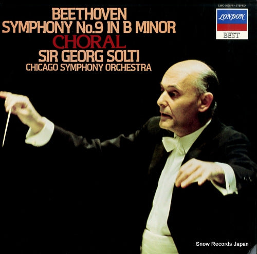 SOLTI, GEORG beethoven; symphony no.9 choral L35C-3025/6