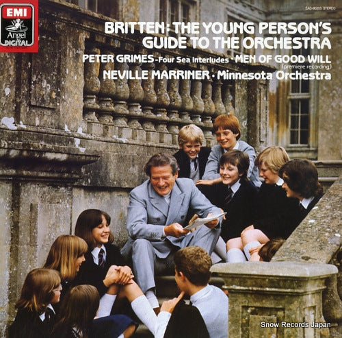 MARRINER, NEVILLE britten; the young person's guide to the orchestra EAC-90205