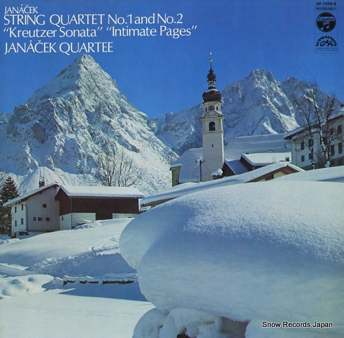 JANACEK QUARTET janacek; string quartet no.1 and no.2 OP-7006-S
