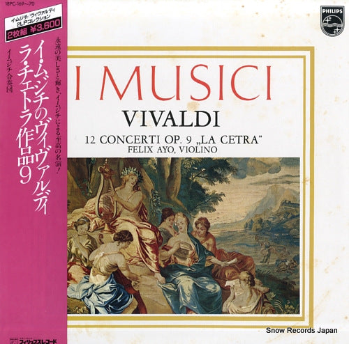 I MUSICI vivaldi; 12 cconcerti op.9 "la cetra" 18PC-169-70