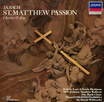 WILLCOCKS, DAVID bach; st. matthew passion SPA596