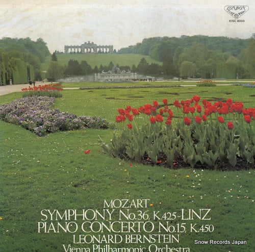 BERNSTEIN, LEONARD mozart; symphony no.36 in c major, k.425 "linz" K15C8033