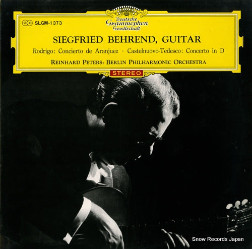 BEHREND, SIEGFRIED rodrigo; concierto de aranjuez SLGM-1373