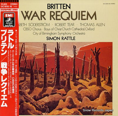 RATTLE, SIMON britten; war requiem EAC-90195.96