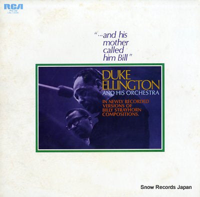 ELLINGTON, DUKE and his mother called him bill PG-32