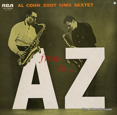 SIMS, ZOOT, AND AL COHN from a to z RGP-1166(M)