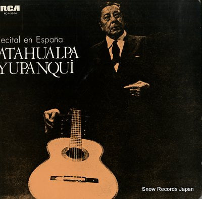 YUPANQUI, ATAHUALPA recital en espana RCA-5054