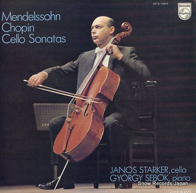 STARKER, JANOS mendelssohn; cello sonatas SFX-7811