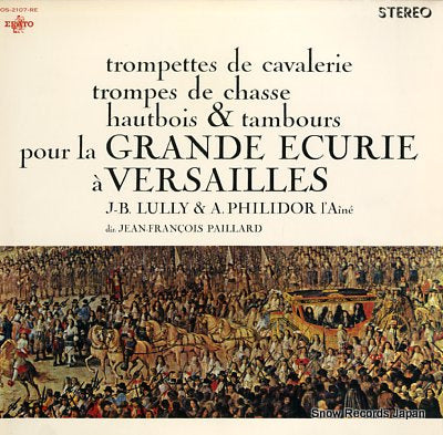 PAILLARD, JEAN-FRANCOIS la grande ecurie a versailles OS-2107-RE