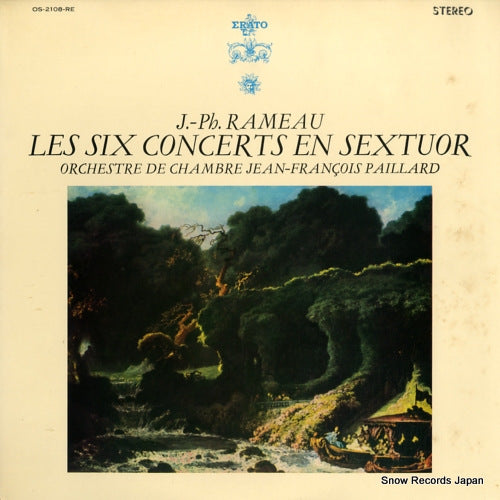 PAILLARD, JEAN-FRANCOIS rameau; les six concerts en sextuor OS-2108-RE