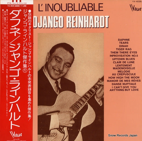 REINHARDT, DJANGO l'inoubliable YX-4035