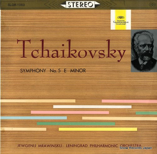 MRAWINSKIJ, JEWGENIJ tchaikovsky; symphony no.5 in e minor SLGM-1063