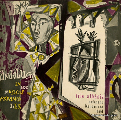 TRIO ALBENIZ andalucia en los musicos espanoles HG1001