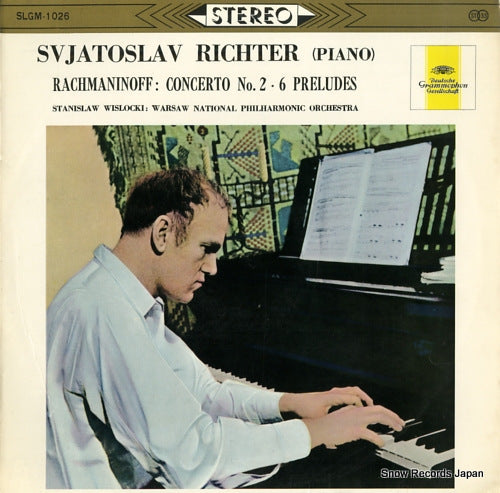RICHTER, SVJATOSLAV rachmaninoff; concerto no.2.6 preludes SLGM-1026