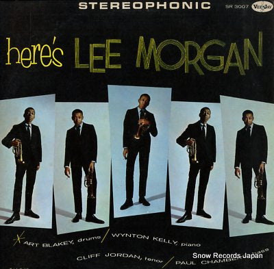 MORGAN, LEE here's lee morgan SR3007/VJLP3007
