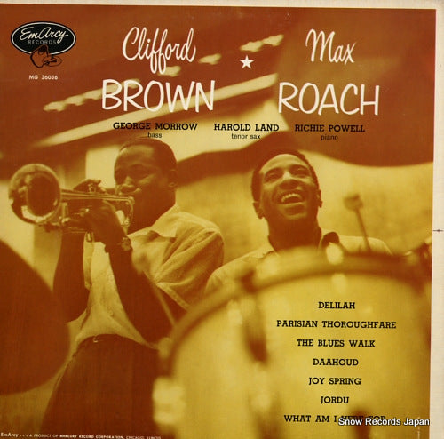 BROWN, CLIFFORD, AND MAX ROACH clifford brown and max roach MG36036