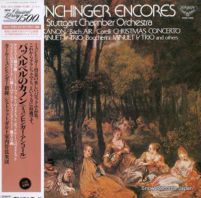 MUNCHINGER, KARL munchinger encores K15C-7013