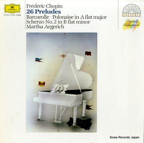 ARGERICH, MARTHA chopin; 26 preludes 415836-1